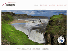 Tablet Screenshot of icelandhorizon.is
